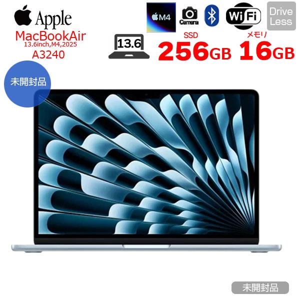 【新品未開封】13インチ MacBook Air MC6T4J/A A3240 MacBook Air 【未開封品】Apple 13.6inch MC6T4J/A A3240 2025 TouchID