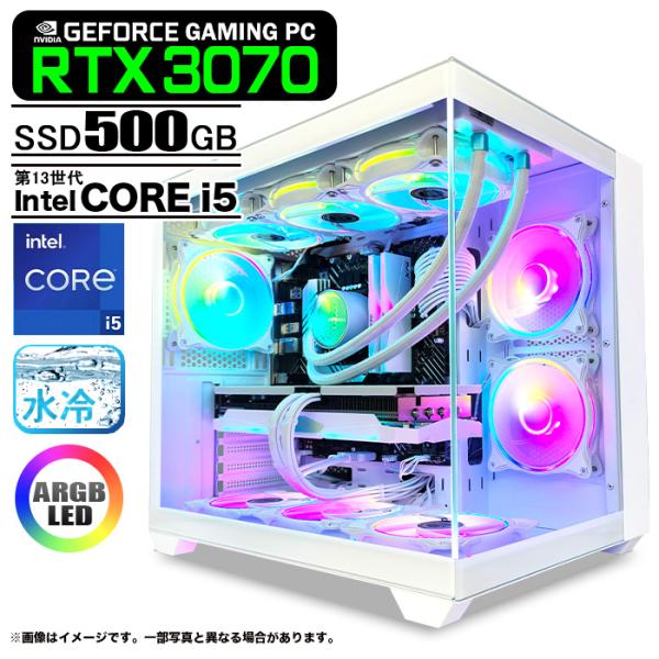 LIAN LI O11 Snow RTX3070 ハイスペック ゲーミングPC
