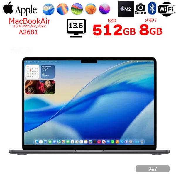 MacBook Air 13.6インチ A2681 512GB SSD Apple MacBook Air A2681 13.6