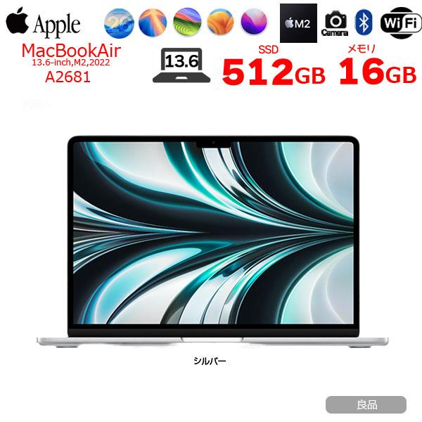 MacBook Air 【9/3-14までTYPE-Cハブ】Apple 13.6inch MLXY3J/A A2681