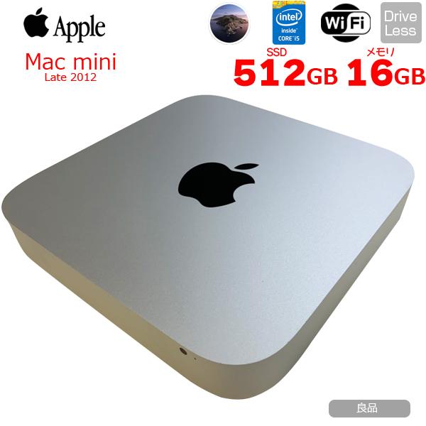 Mac mini Apple MD387J/A A1347 Late 2012 小型デスク MacOS