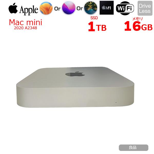 Apple Mac mini MRTT2J A A1993 2018 小型デスク 選べるOS Monterey or Bigsur [Core i5  8500B 3.0GHz 16GB SSD1TB 無線 BT スペースグレイ]：良品 通販