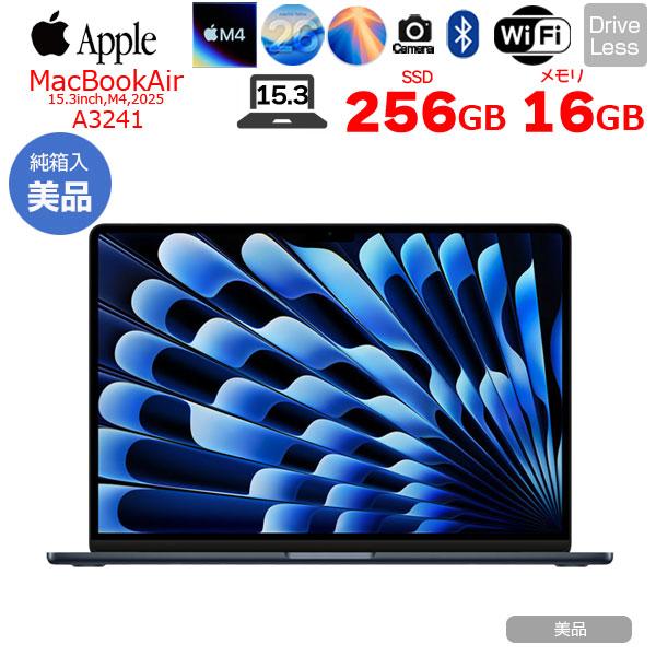 MacBook Air 【今だけTYPE-Cハブ】Apple 15.3inch MW1L3J/A A3241 2025