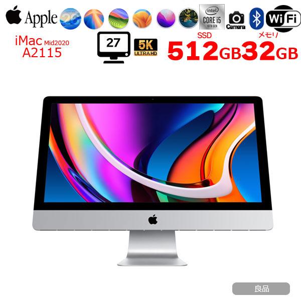 iMac（Apple） Apple iMac 27inch MXWU2J/A A2115 5K 2020 一