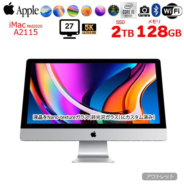 Macデスクトップ iMac27inch i9 128GB SSD2TB RP5700XT 16GB Macデスクトップ iMac27inch i9 128GB SSD2TB RP5700XT 16GB Mac