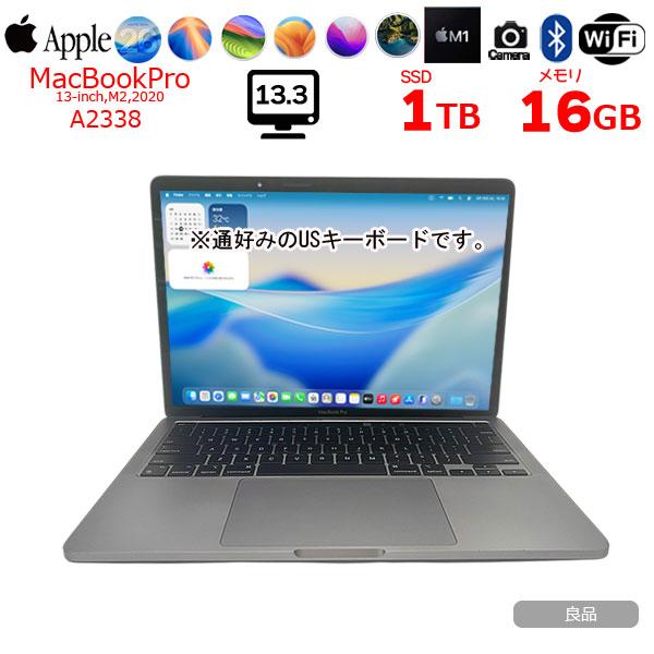 MacBook Pro 【中古パソコン】Apple 13.3inch MYD92J/A A2338 2020 US 