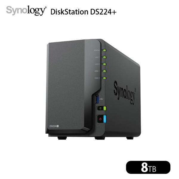 Synology（シノロジー） Synology DiskStation DS224+ 高性能 2ベイNAS