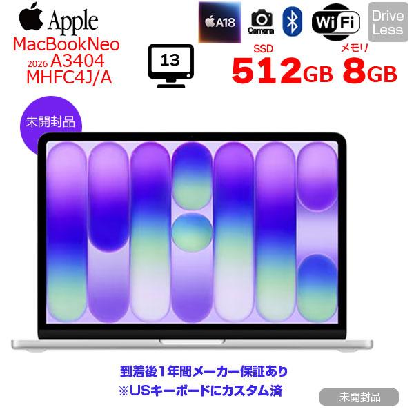 MacBook Air 【未開封】Apple Neo 13inch MHFC4J/A A3404 2026 USキー