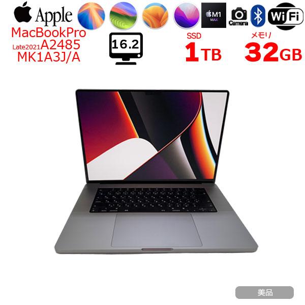 MacBook Pro Apple 16inch MK1A3J/A A2485 Late 2021 TouchID 選べるOS