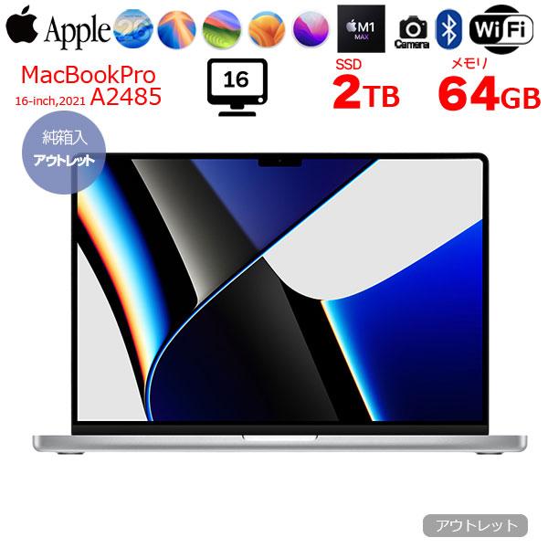 MacBook Pro 【中古パソコン】Apple 16inch MK1H3J/A A2485 Late 2021