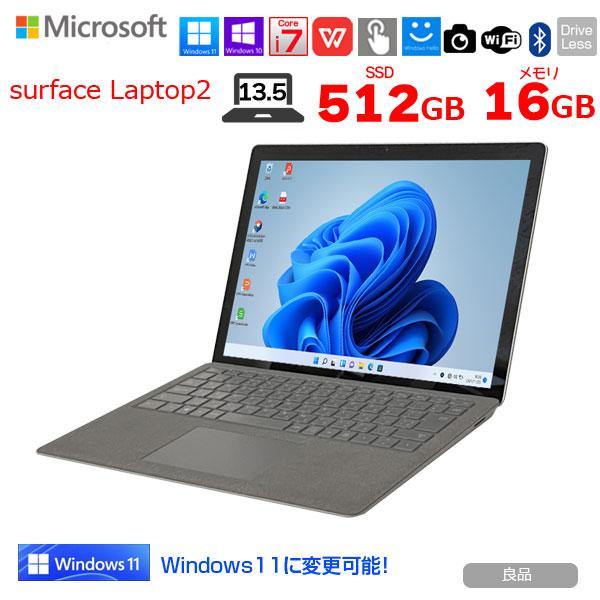 Surface Laptop Microsoft Laptop2 中古 ノート Office Win10 or