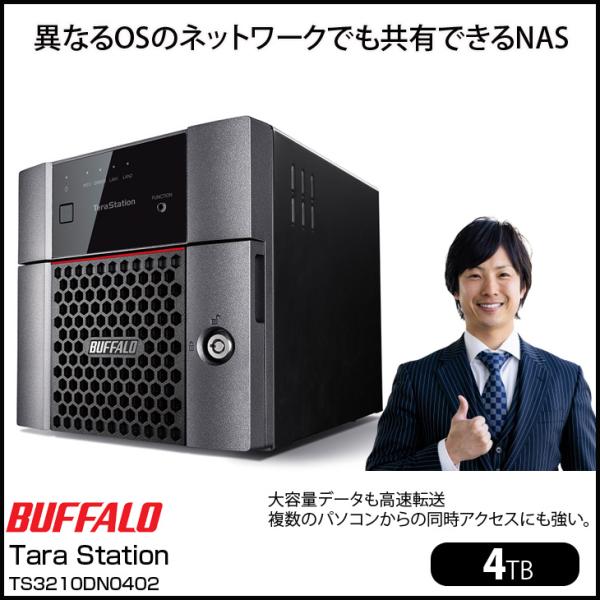 Synology（シノロジー） 【中古】BUFFALO TeraStation TS3210DN0402