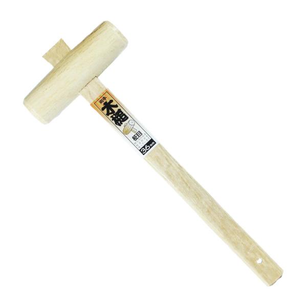 木槌 木づち 樫材 36ミリ 36mm ハンマー 玄能 玄翁 げんのう とんかち