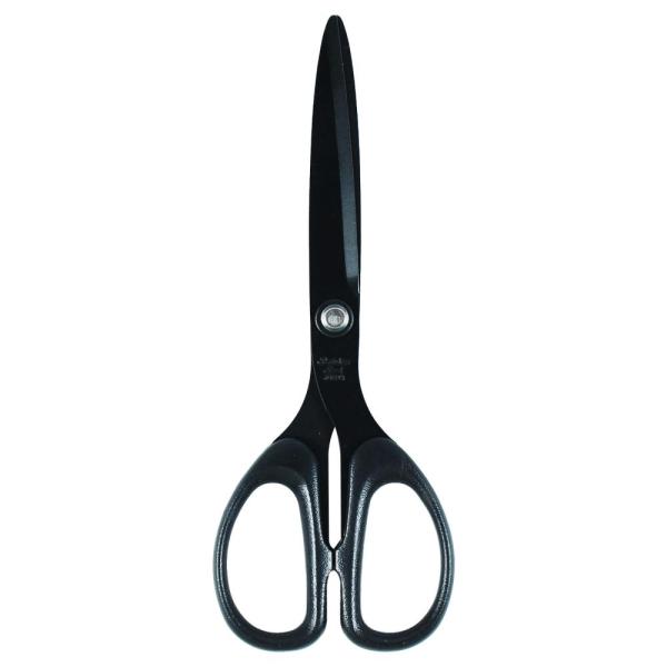 【特長】スムーズな切れ味を実現するなだらかな２段刃仕上げ。どなたにも使いやすい左右対称ハンドル。フッソコートで汚れが付きにくい。粘着テープをスッと切る気持ちよさ。【用途】紙・布・糸などの柔らかい素材を切る用に。【注意事項】紙・布・糸などの柔...