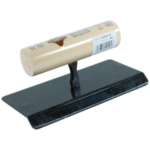 ビッグマン カネカ 左官コテ 本焼 道路面引鏝 150mm 面無し 無面