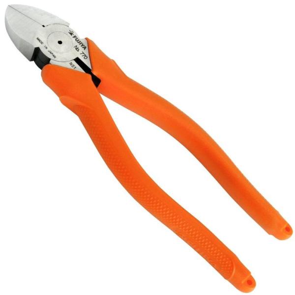 ▼仕様●実寸:186mm●重量:240g●切断能力(鉄線):Φ2.0mm●切断能力(銅線):Φ3.0mm●切断能力(VA・VVF線):Φ2.0mm×3芯●刃の形状:ラウンド刃、厚刃