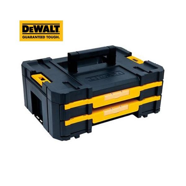�f�E�H���g DeWALT TSTAK �e�B�[�X�^�b�N 2�i�`�F�X�g �`�F�X�g 2�i �����o�� DWST17804 4536178497930