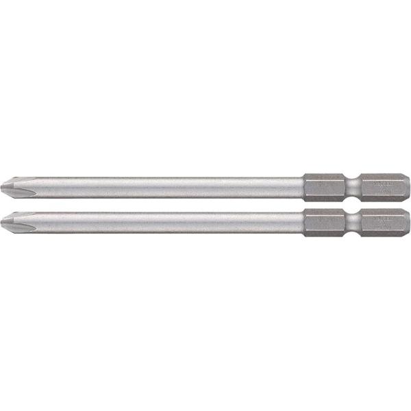 他サイト： ベッセル VESSEL 40V対応 問題解決ビット 先端強化段付きビット +2×100ｍｍ 2本組 DRB162100 先端工具 建築 内装 電気工事 大工作業 DIY 4907587029683の商品画像