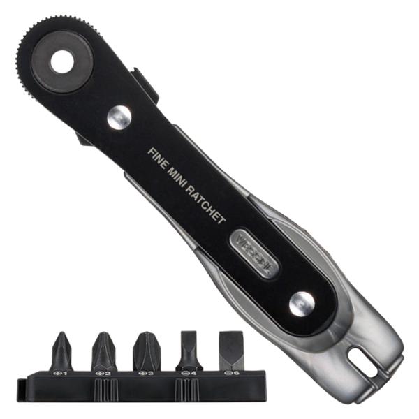 VESSEL ベッセル 精密設計 幅狭作業 高耐久 ラチェットヘッド FINE MINI RATCHET ファインミニラチェット ストレートタイプ TD-24 4907587035431