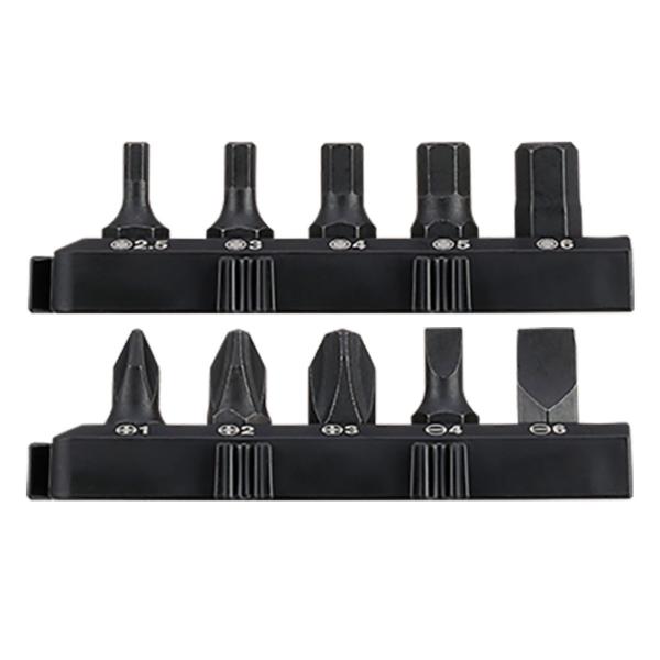 【特長】●使いやすさを高める極短ビット。●サイズ表示付き連結ホルダー。【用途】板ラチェットドライバー・ファインミニラチェットに使えるビットセット。【注意事項】正しい用途・サイズ・使い方を確かめてご使用ください。電気作業ではショート・感電にご...