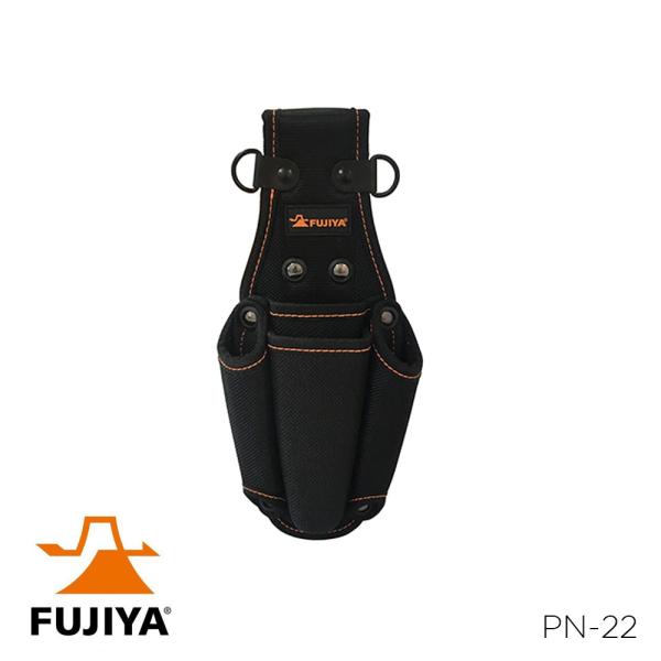 他サイト： ペンチホルダー フジ矢 ドライバー差し ペンチ差し 工具差し 腰袋 ツール差し ペンチ ウエストラインシリーズペンチホルダー ペンチ・ドライバー2段差しの商品画像