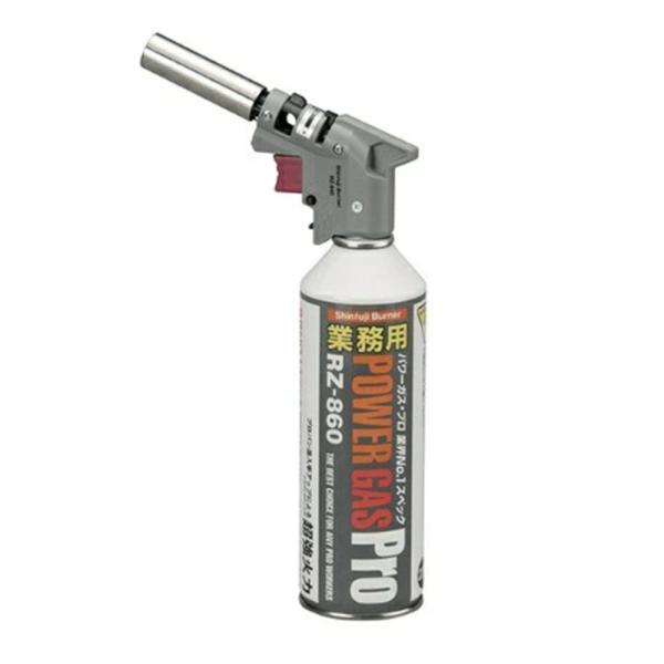 ワンアクションで点火・消火が可能であり、その他にも様々な気配り機能を搭載した多機能モデル。実物が目で見れるブリスター仕様。≪商品詳細≫■適合ボンベ:ねじ込み式/RZ-850・RZ-860■フルタイム逆さ使用可能■外形寸法(本体):長さ150...