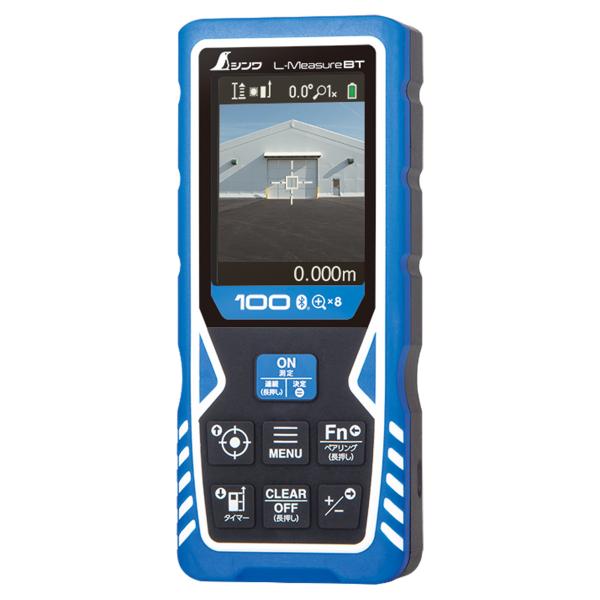シンワ測定 レーザー距離計 L-Measure100 ８倍ズームファインダーＤ転送 レーザー距離計 建築 78105 4960910781054