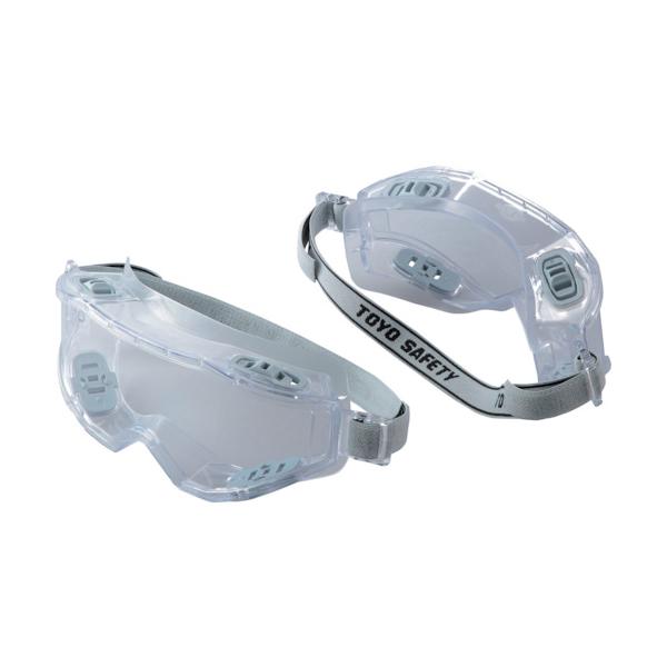 トーヨーセーフティ 防じんメガネ（開閉ベンチレーション付き） Safety Goggle  4962087603276