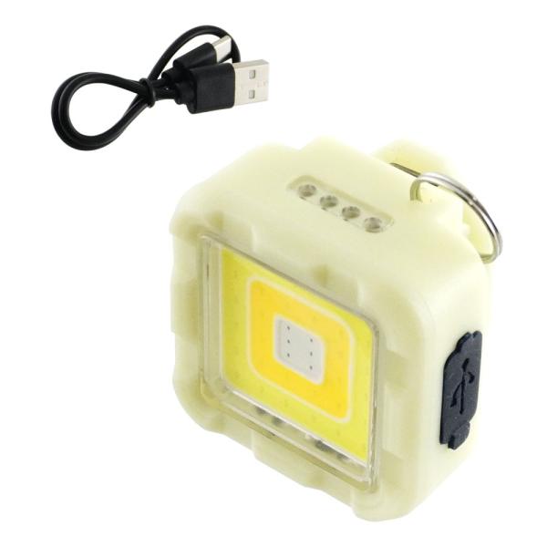 【特長】●暗い場所や荷物の中でも迷子にならない、蓄光タイプのライトです。●最大1000ルーメンの点灯が可能なほか、数種類の点灯方法を備えております。●二重リング付きなので、お気に入りのカラビナなどに引っ掛けて持ち運び・使用ができます。●クリ...