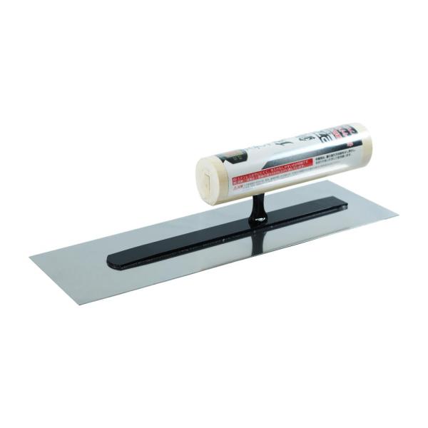 【特長】ステンレスはサビにくく、手入れもしやすいのが特徴。漆喰のツヤ出し、珪藻土の薄塗やモルタル材の塗り作業などに適しています。タフロング接着で、有機溶剤(シンナー類)に強い。【用途】珪藻土の薄塗やモルタル材の塗り作業などに。【注意事項】用...