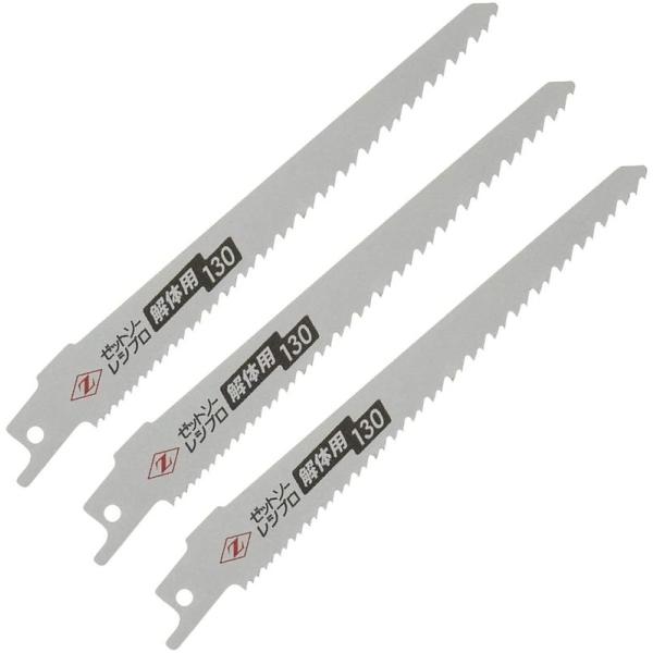 他サイト： ゼット販売 レシプロソー替刃 解体用 130 20141 4963041201415の商品画像