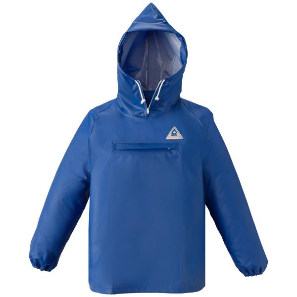 他サイト： ロゴス logos 産業用 作業着 漁師 水仕事 水産 水産業 市場 レインアタッカー ヤッケ ブルー L 12535002 4981325001582の商品画像