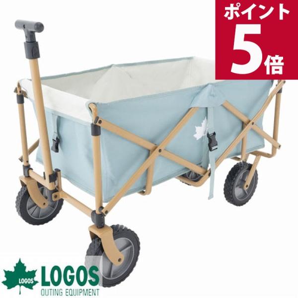 LOGOS 折りたたみ式キャリーカート グレー/イエロー LOGOS 折りたたみ式キャリーカート グレー/イエロー LOGOS