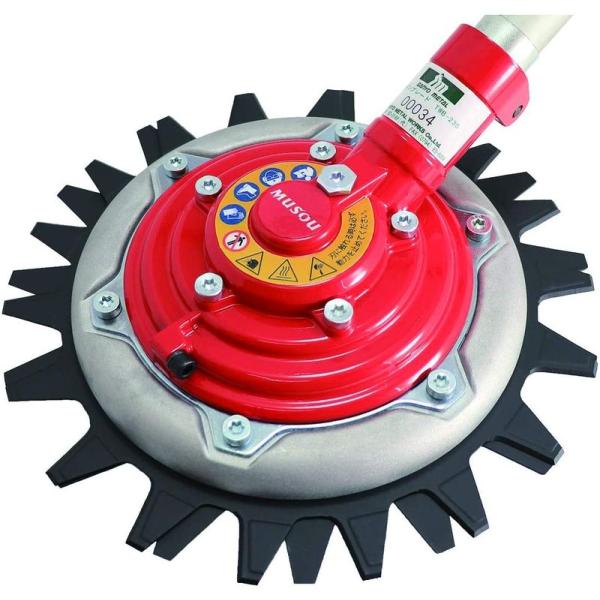 三陽金属 日本製 刈払機用 無双ツインブレード 本体 チップソー並の