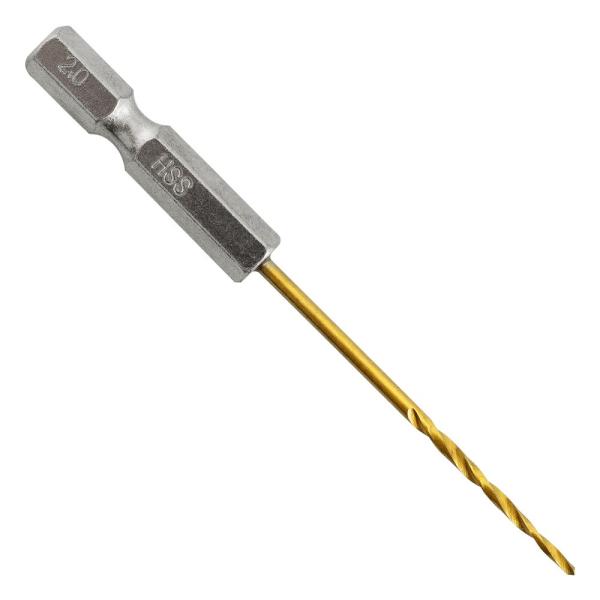 下穴あけ用 ドリル 先端工具 工具 DIY 大工 六角軸下穴テーパードリル ショート 2mm MSDS-1 4962308658214 ビッグマン