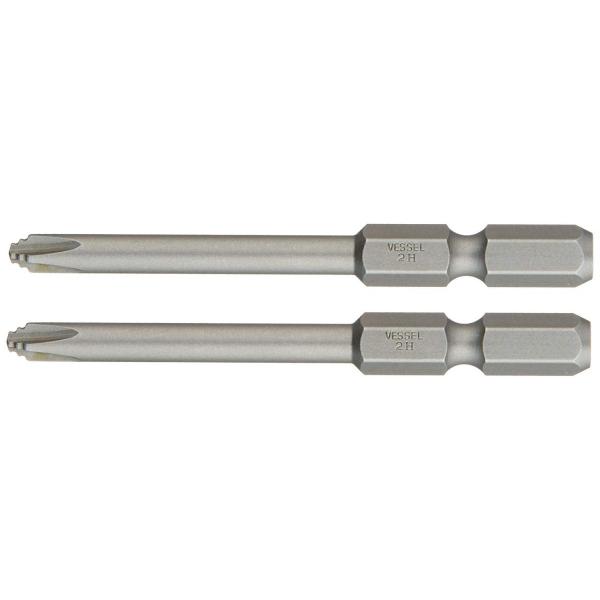 VESSEL ベッセル 段付ギザビット 2PC 2×65 IZ162065
