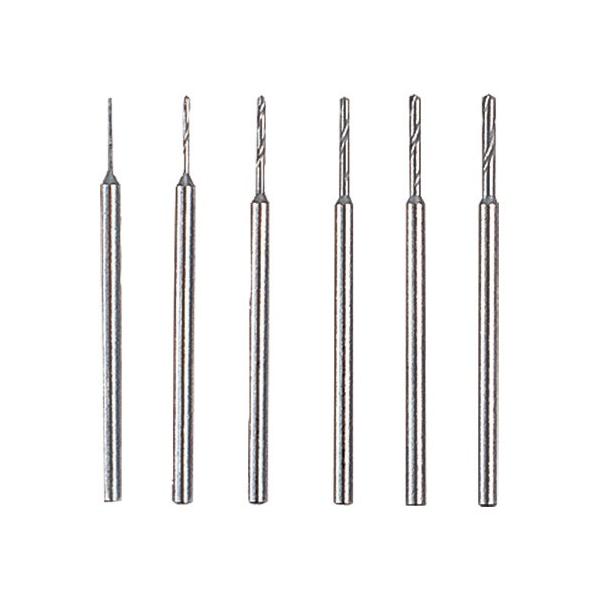 他サイト： PROXXON プロクソン ペン型ミニルーター 小径ドリル 6種セット No.28912 4952989289128 ネコポス対応の商品画像