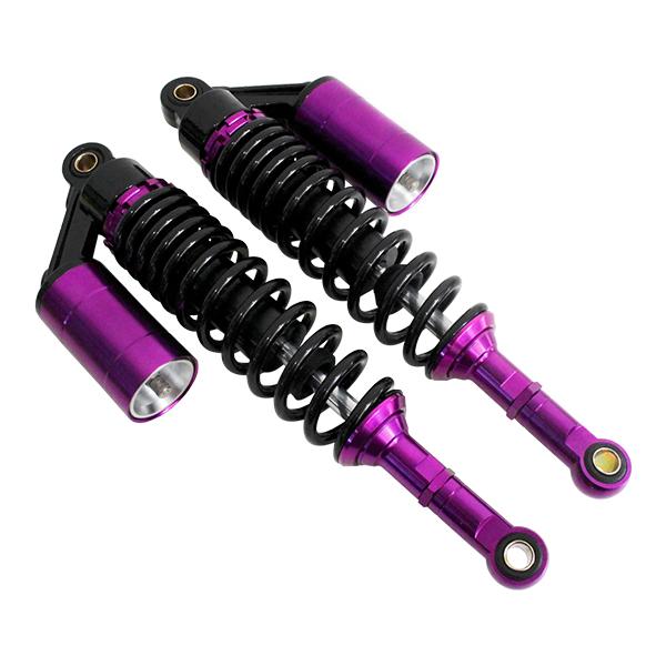 RFY リアサスペンション2個セット 黒と紫 (XJR400) XJR400 XJR400R 360mm リア ショック サスペンション 黒×紫 : wheat