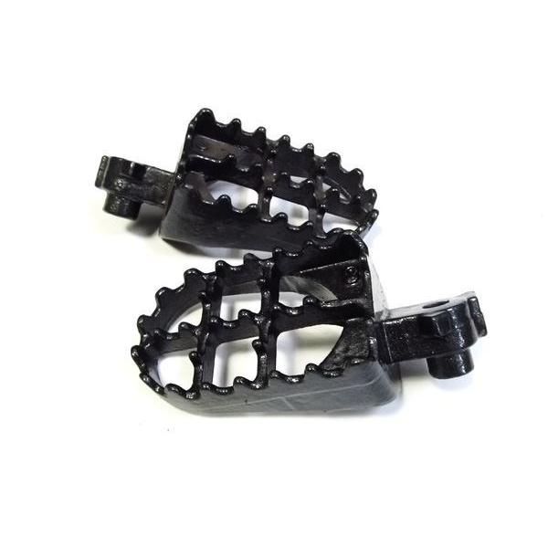 CRF50 CRF80 CRF100 モンキー ワイド フットペグ ステップ スチール製