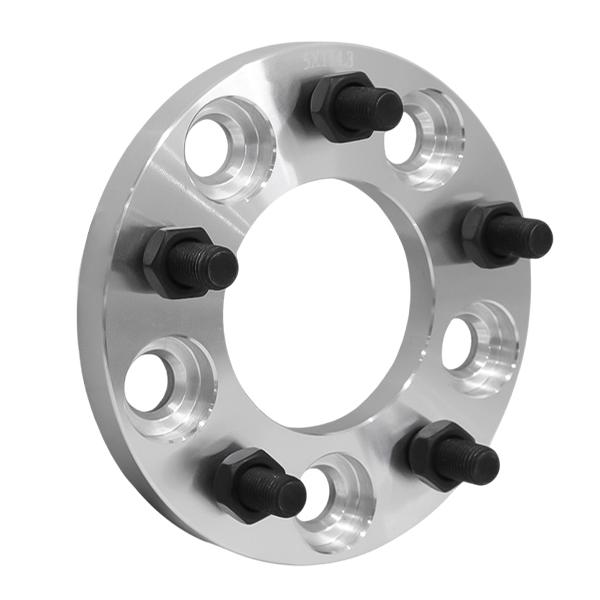 ワイトレ☆5H PCD114.3 15mm P1.5 ワイドトレッドスペーサー ナット付 