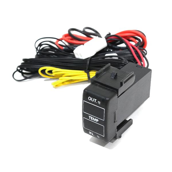 ю 車内の温度管理に！ 日産 NV350キャラバン E26 LED ダブルサーモ