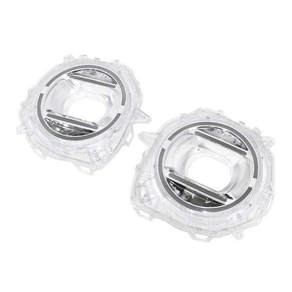 ジムニーJB64.74系LEDディライト付ヘッドライトカバー ю スズキ ジムニー/ジムニーシエラ JB64W/JB74W Gクラスルック LED