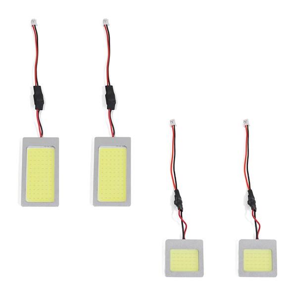 【メール便送料無料】 スバル トレジア NSP120 H22〜 ハイパワー LED ルームランプ セット 4P 面発光 COB 室内灯 ホワイト SMD 定電圧