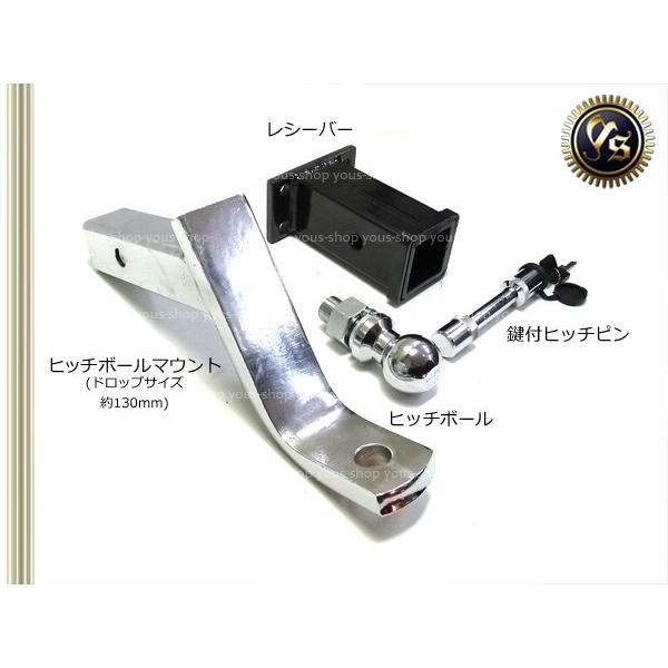 ヒッチメンバー 牽引 ランクル60/70/80/100/200系 6インチ 4穴