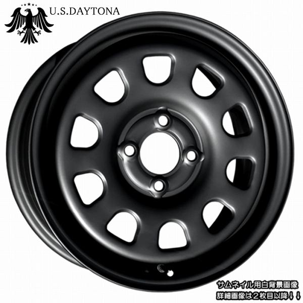 U.S.Daytona デイトナ 15x5.5J オフセット+40 PCD100 Hankook 165 