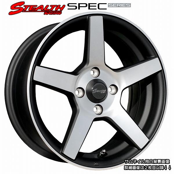 ステルスレーシング SPEC-02 15x6.5J OFF+38 PCD100/4H ステルスレーシング SPEC-02 15x6.5J OFF+38 PCD100/4H