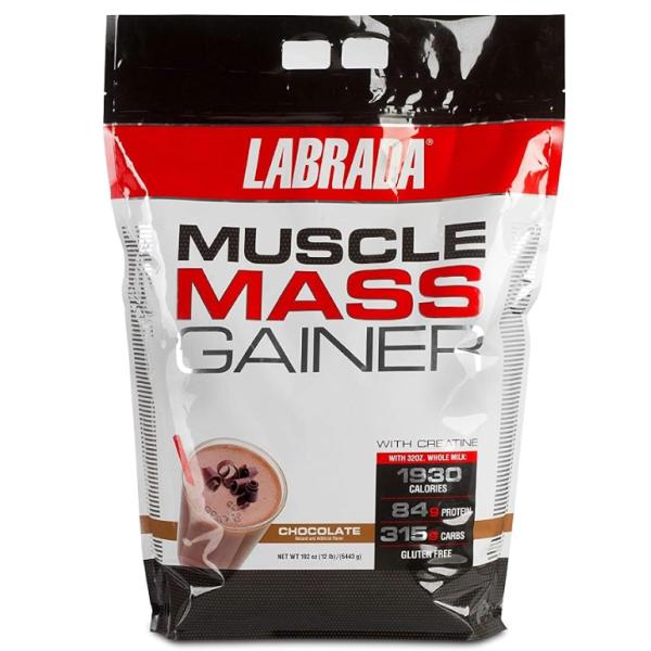 Labrada Nutrition Muscle Mass Gainer Chocolate - 12 lb (5443g)