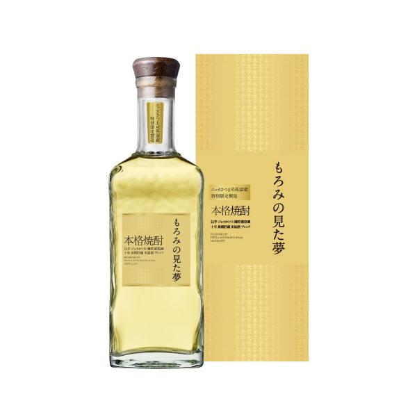 ニッカウイスキー　もろみの見た夢 　本格焼酎　　500ml 送料無料 焼酎 芋米焼酎 もろみの見た夢 27度 720ml 鹿児島県 さつま司