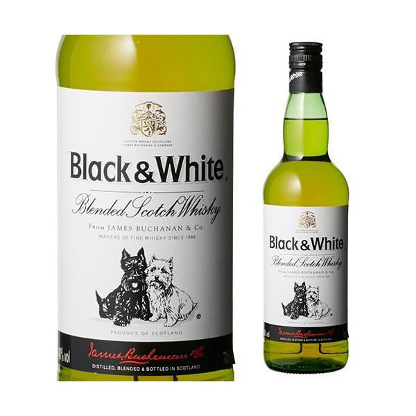 ウイスキー ブラック＆ホワイト 700ml ウィスキー whisky : WHISKY