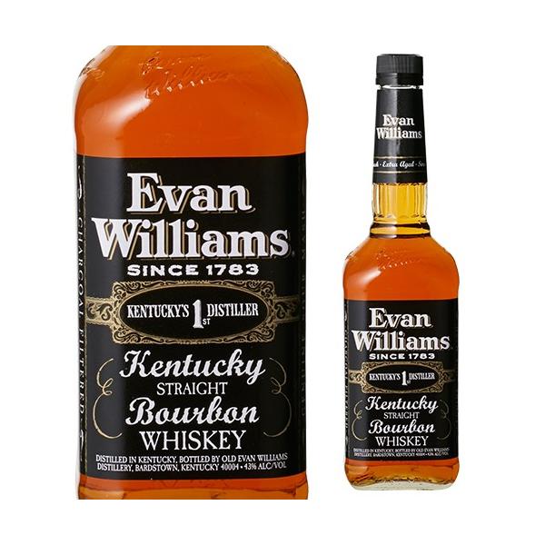 いいスタイル ウイスキー エヴァンウィリアムズ 黒ラベル 750ml エヴァンウイリアム バーボン Whisky 洋酒 エヴァンウィリアムズ 12年 50.5度 750ml バーボン ウイスキー 長S